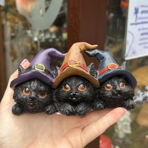 3 Witch Cats Ornament