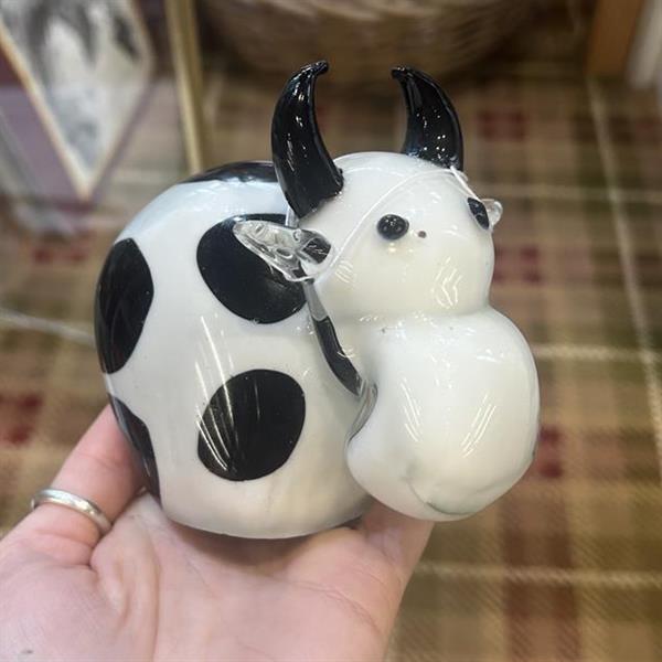 Glass cow