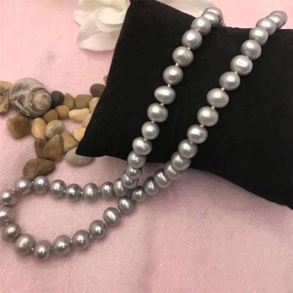 Grey Pearl Necklace