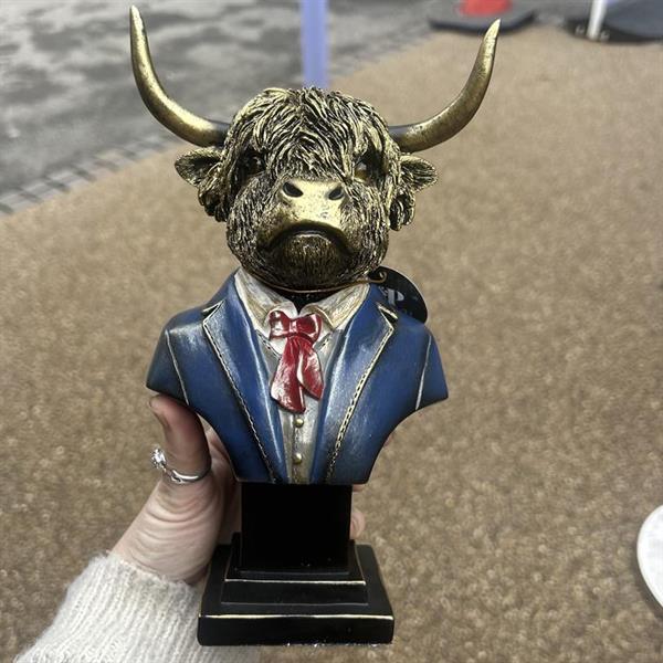Highland bull ornament