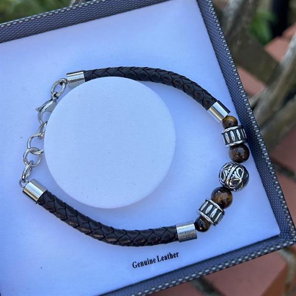 Mens Bead Bracelet