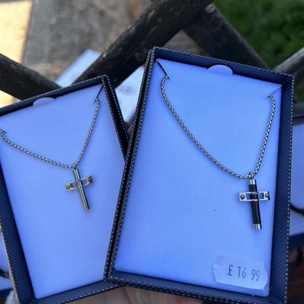 Mens Cross Necklace