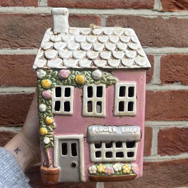 Flower Shop Pottery Tea Light