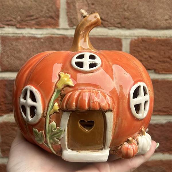 Pumpkin House Tea Light