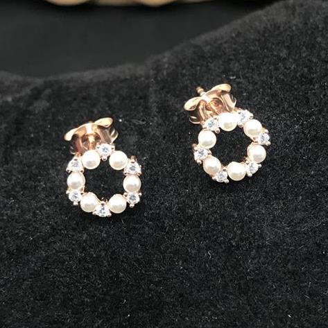 Rose Gold Plated Earrings