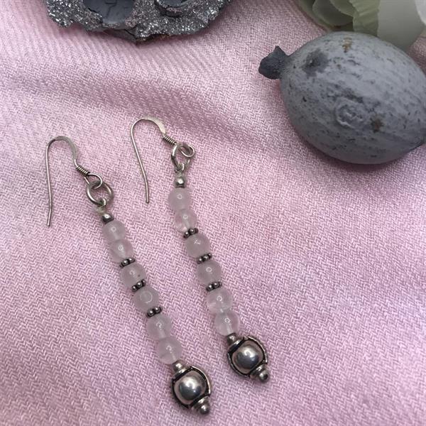 Rose Quartz Earrings