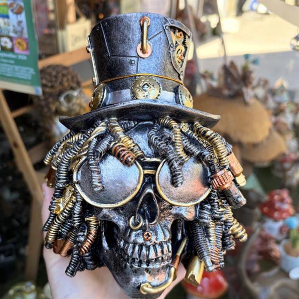 Steam Punk Slash Skull