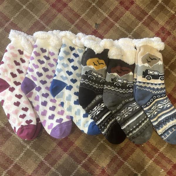 Men & Womens Slipper Socks