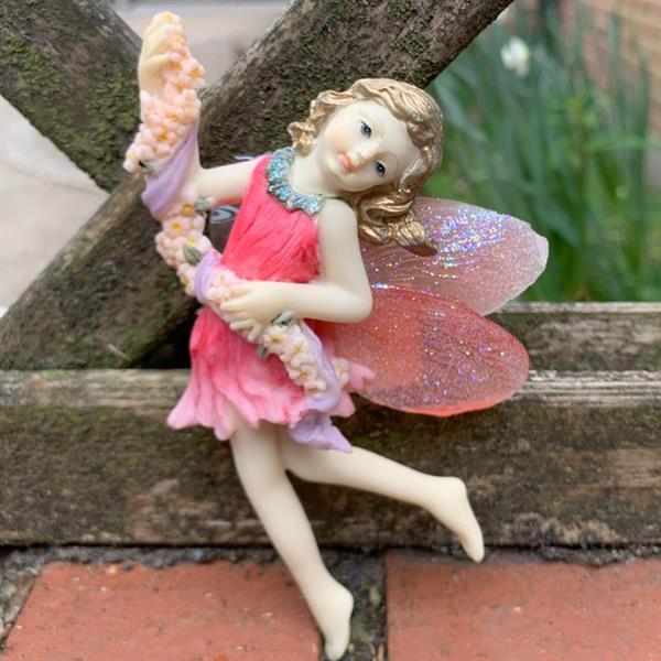 Pink Window Suncatcher Fairy