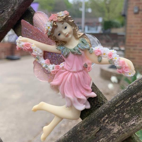 Pink Window Suncatcher Fairy