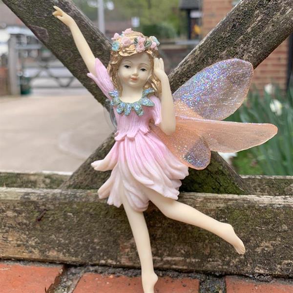 Baby Pink Window Suncatcher Fairy